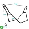 Universal Heavy-Duty Steel Hammock Stand, 110 * 35 * 45in for 2 People Portable Designfor 9.5 to 14 ft Hammocks - 3 of 4