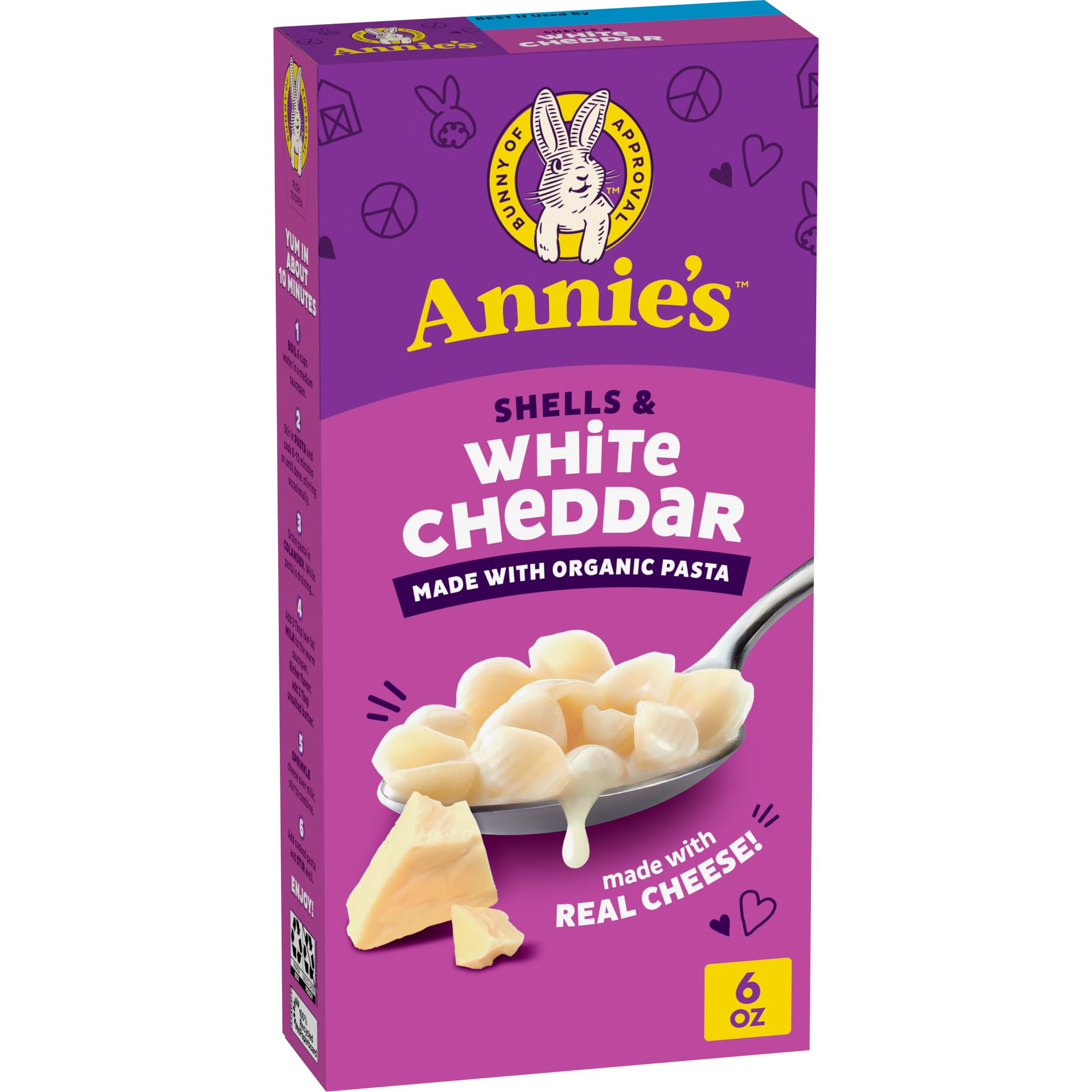 Annie's Organic Shells & White Cheddar Mac and Cheese