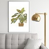 Alja Horvat Scandinavian Plant Metal Framed Art Print - Deny Desings - 2 of 3