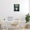 Stupell Industries Lunar Butterfly Hot Air Balloon Surreal Ocean Sky Black Framed Giclee Art - 2 of 4