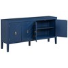CAVINAS Modern Sideboard Cabinet with Adjustable Shelves & Retro Metal Handles,Buffet Cabinet with Storage for Kitchen,Dining Room - 2 of 4
