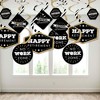 Big Dot of Happiness Happy Retirement - Retirement Party Hanging Decor - Party Decoration Swirls - Set of 40 - 3 of 4