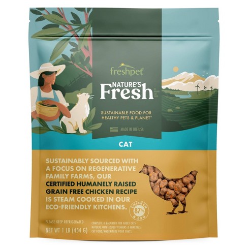 Freshpet Nature s Fresh Grain Free Chicken Meal Wet Cat Food 1lb