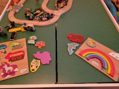 Best Melissa And Doug Train Table And Train Set for sale in Austin