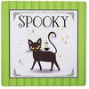 Ganz 4.0 Inch Halloween Coaster Set Black Cat Ghost Bat Coasters - 4 of 4