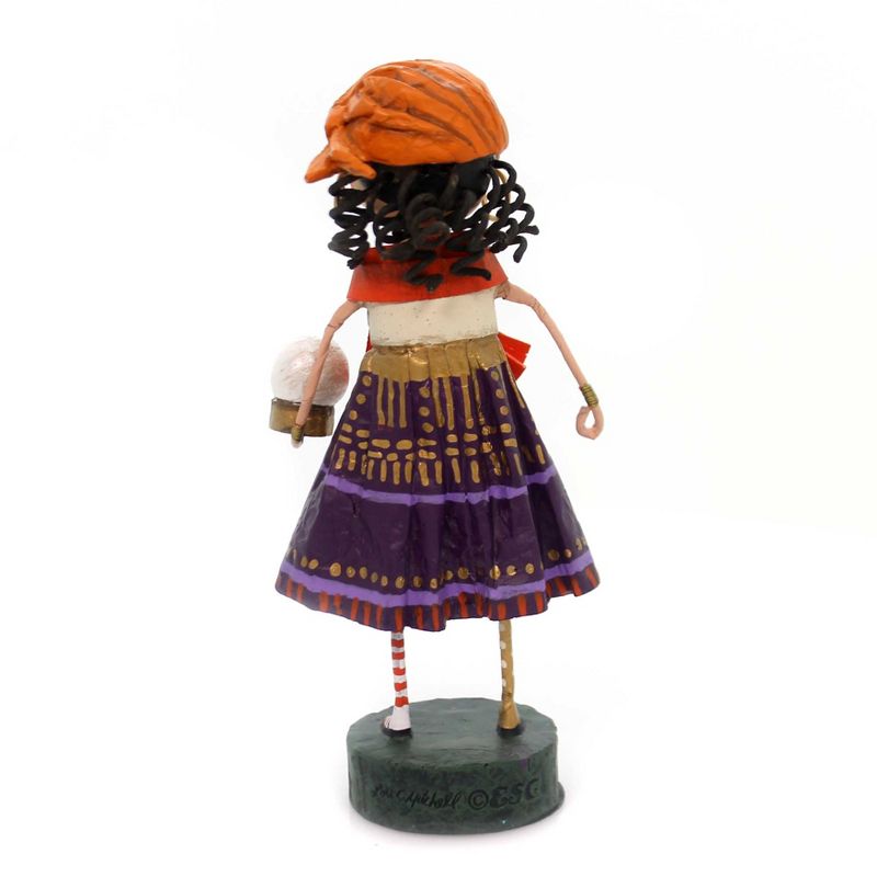 Lori Mitchell 6.25 In Gypsy Rose Fortune Teller Halloween Figurines, 3 of 4
