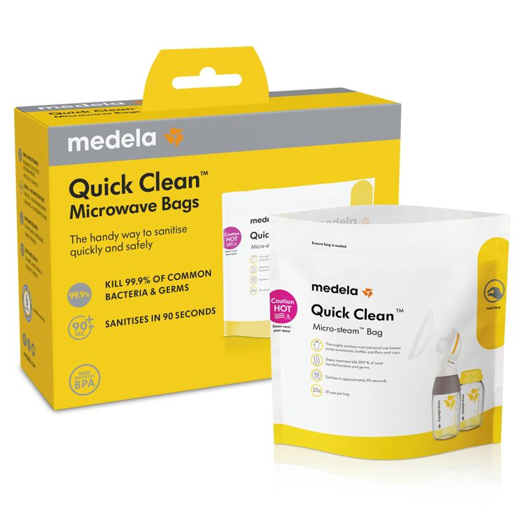Medela Quick Clean Micro-Steam Sanitizing Bags, 2 of 13