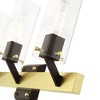 Livex Lighting Beckett 3 - Light Vanity in  Satin Brass - 2 of 4