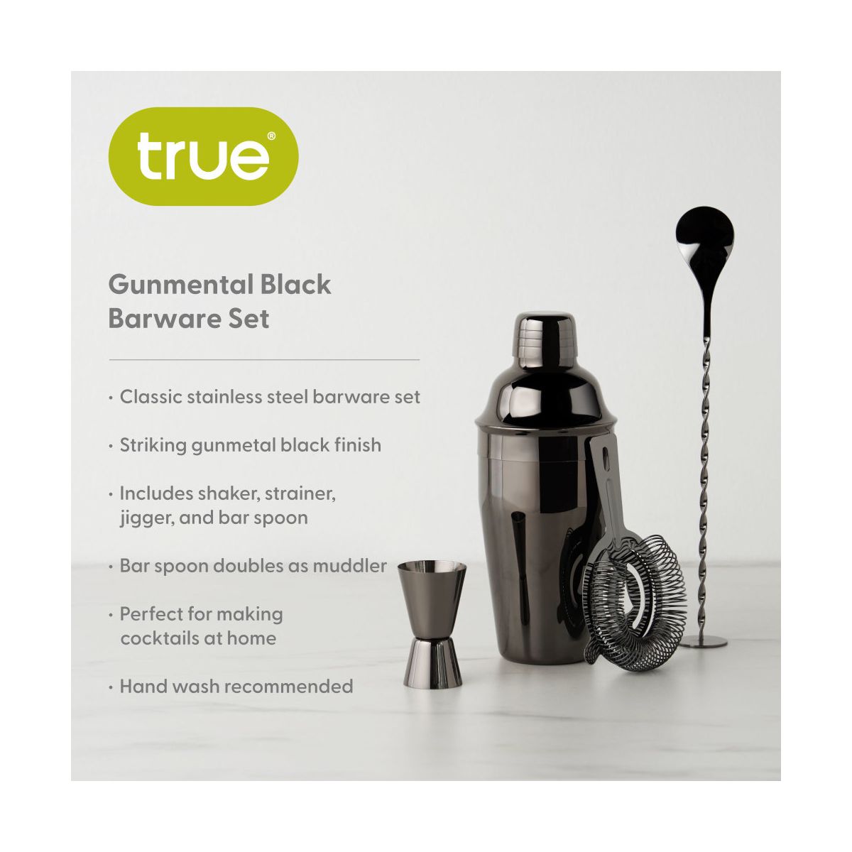 True 4-Piece Barware Set - thumbnail 2