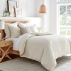 Reede Muslin Cream Duvet Set - Levtex Home - image 2 of 4