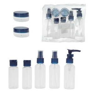 Unique Bargains Portable Travel Bottles 7 Pcs - 1 of 4