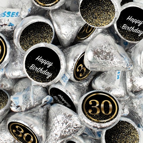 30th Birthday Candy Party Favors Chocolate Hershey's Kisses Bulk - image 1 of 1