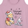 Women's - Winnie the Pooh - Pooh & Piglet Warmest Wishes Christmas Graphic Racerback Tank - 2 of 4