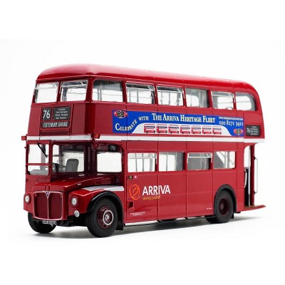 red double decker bus toy