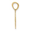 Black Bow Jewelry 14k Yellow Gold 11mm Sun with Face Pendant - 2 of 4