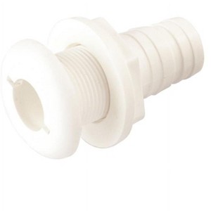 Sea Dog 1-1/8" Thru-Hull White Boat Equipment 5207701 - 1 of 1