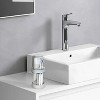 LunaLulinlk Height Adjustable Toothbrush Holder for Bathroom, Toothbrush Holder Stand with Tooth Brush Cup (White) - 2 of 4