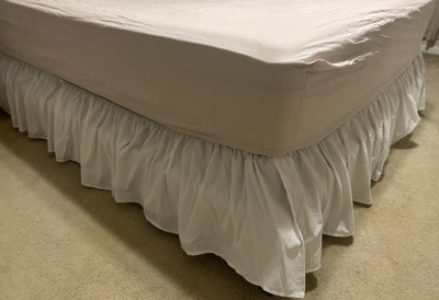 White bed outlet skirt queen target