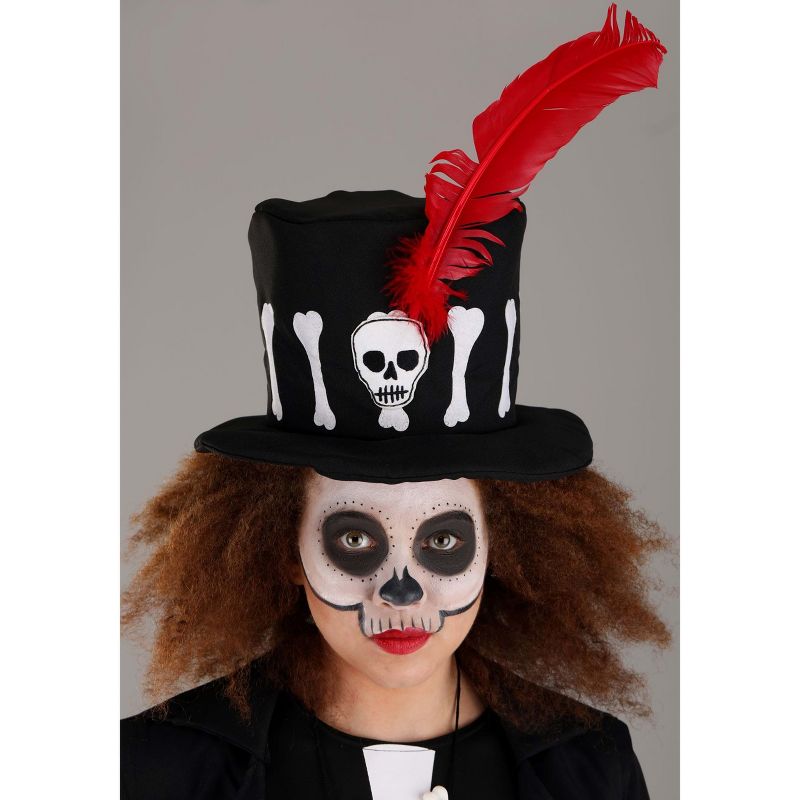 HalloweenCostumes.com Voodoo Skeleton Costume for Women, 3 of 7