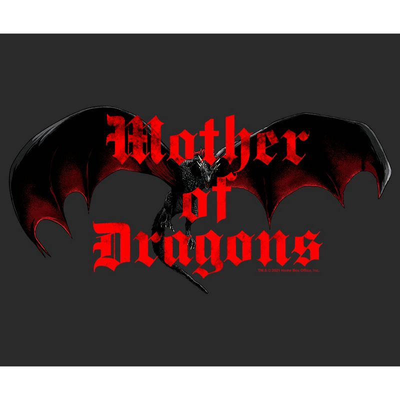 Men's Game of Thrones Mother of Dragons Red Dragon T-Shirt, 2 of 6