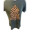 Women's LEOPARD CHRISTMAS TREE TEE - Glam n Go Boutique - 2 of 2