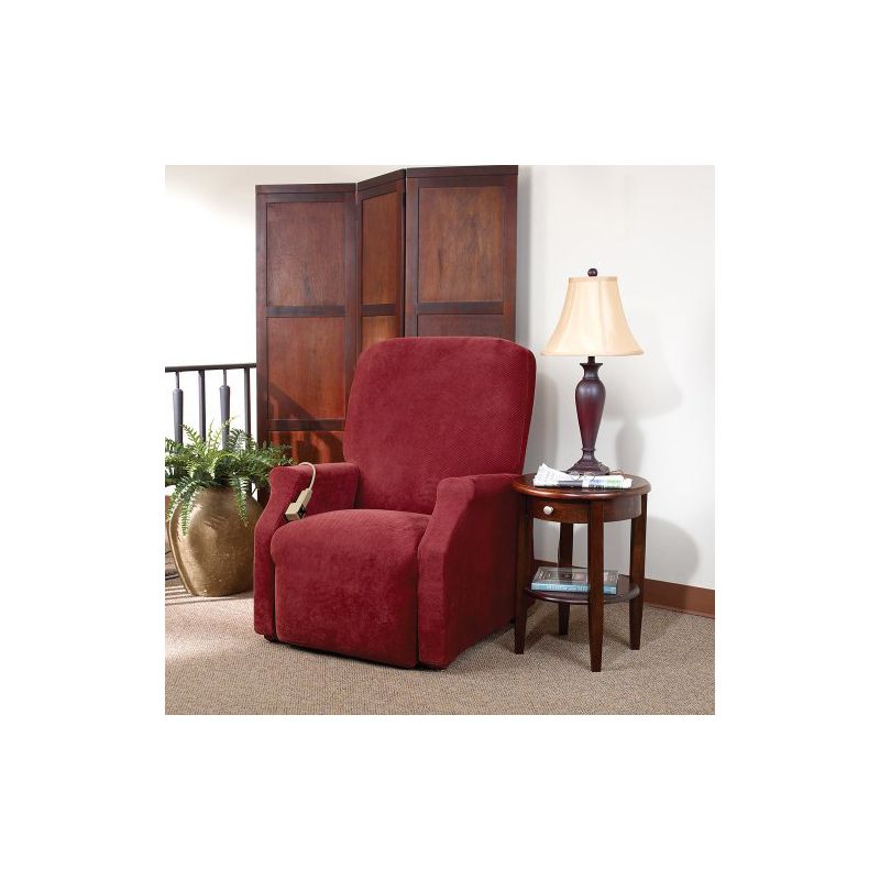 Stretch Pique Lift Recliner Slipcover - Sure Fit, 3 of 5