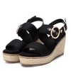 Xti Women's Jute Wedge Sandals - 4 of 4