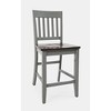 Jofran, Decatur Lane Farmhouse Solid Wood Counter Stool (Set of 2) - 3 of 4