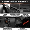 Mockins 30 Cu Ft. Square Car Cargo Carrier Bag (40"x40"x32") with Bag Lock, Buckle Straps and Carry Bag- Black - 3 of 4