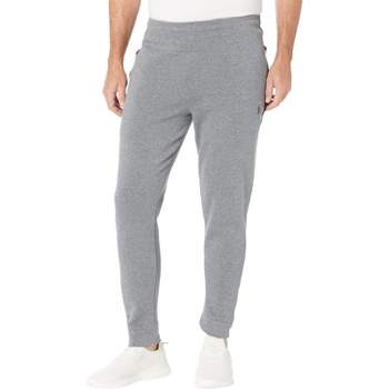 U.S. Polo Assn. Stripe Tape Fleece Joggers, Heather Light Grey, Small :  : Clothing, Shoes & Accessories