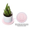 Unique Bargains Diatomite Water Absorbent Quick Drying Non-slip Coaster 4 Inch - 4 of 4