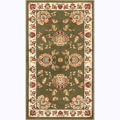 Well Woven Sultan Sarouk Oriental Persian Floral Formal Traditional Modern Classic Thick Soft Area Rug