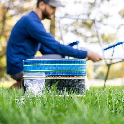 Solid Gold UV-Resistant Polypropylene Lawn Chair Webbing, 2.25" x 150'