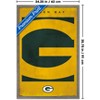 Trends International NFL Green Bay Packers - Logo 25 Framed Wall Poster Prints - 3 of 4