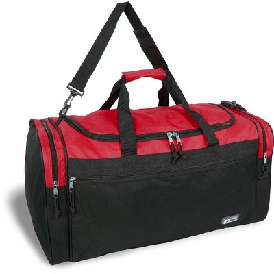 Red duffle sales