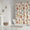 Ashbury Spring Floral Lined Shower Curtain with Grommets  - Levtex Home - 2 of 4