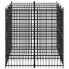 vidaXL Outdoor Dog Kennel Large Dog Crate Dog Cage Exercise Playpen Steel - 3 of 4