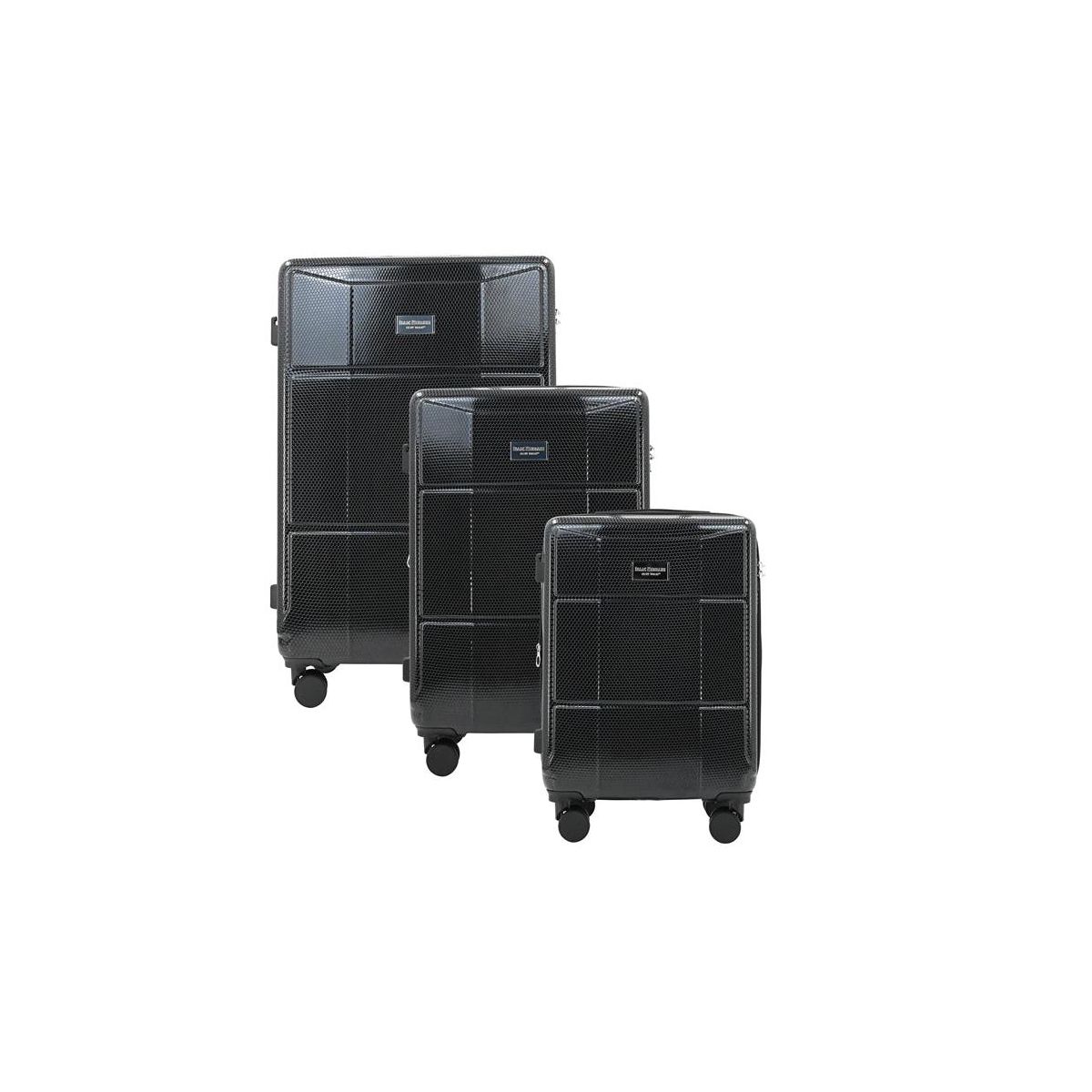Isaac Mizrahi Aero 3-Piece Expandable Hardside Lightweight Luggage Set with 360 Spinner Wheels & Combo Lock - thumbnail 4