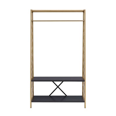 TiramisuBest Natural Oak Hall Tree: Multistorage Marvel with 1 Mirror and Adjustable Legs for Customized Functionality!