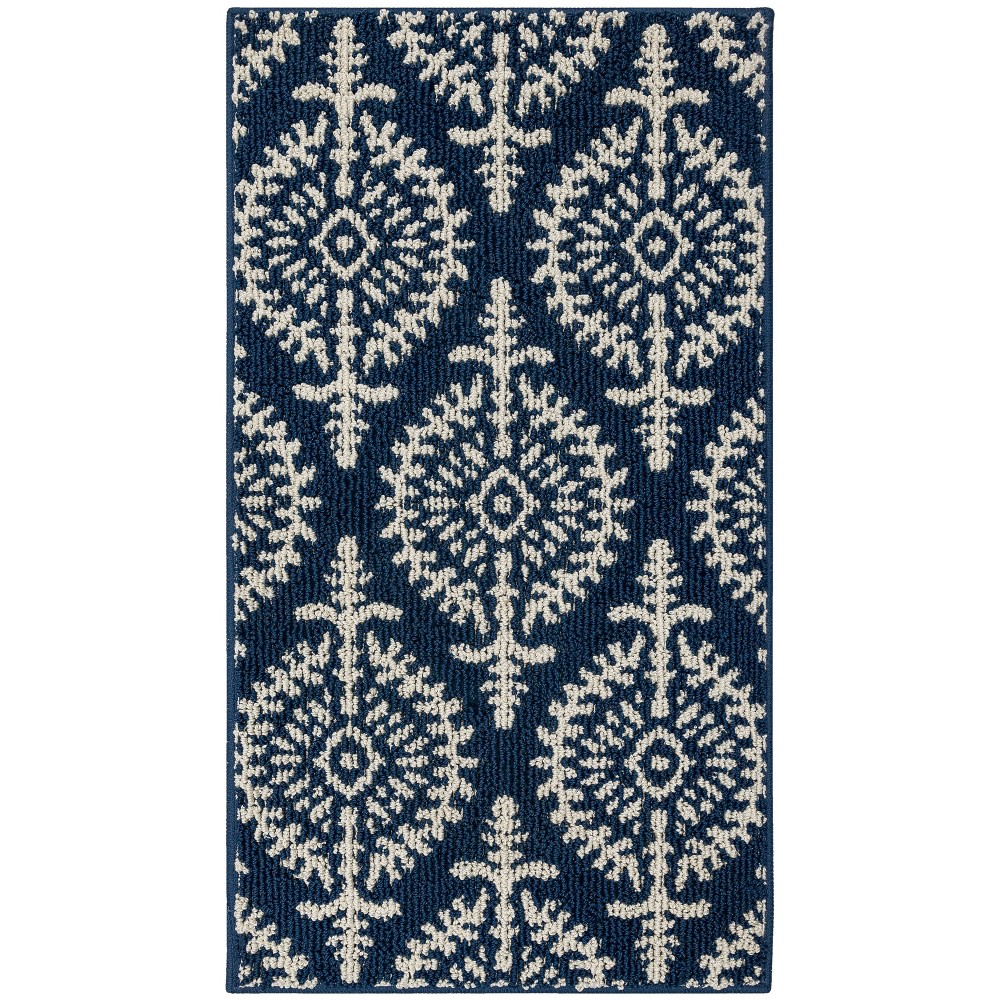 1'8inx2'10in Paisley Tufted Accent Rugs Indigo - Threshold™