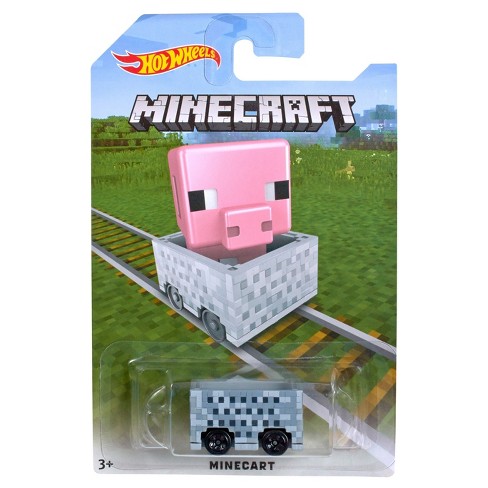 Minecraft Pig In Minecart