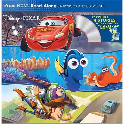 Disney-Pixar Read-Along Storybook and CD Box Set - by  Disney Book Group (Hardcover)