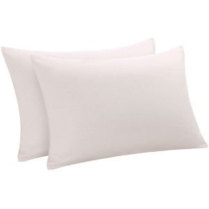 PiccoCasa Zipper Closure Breathable Luxury Viscose From Bamboo Pillowcases 2 Pcs - 1 of 4