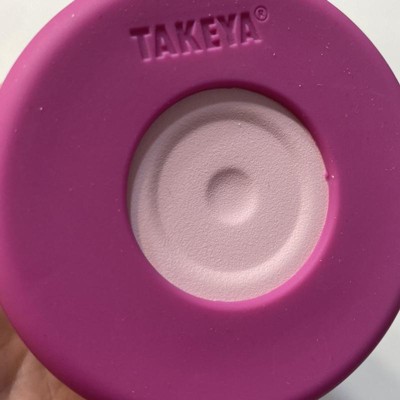 Takeya Actives 14 oz Kids Insulated Water Bottle w/ Straw Lid - Blackberry