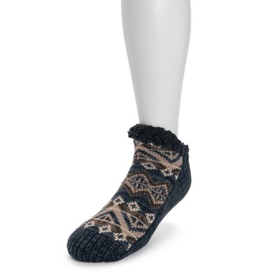 MUK LUKS Men's Ankle Cabin Sox