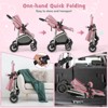 Infans 2 in 1 Convertible Baby Stroller High Landscape Infant Stroller Pink - 4 of 4