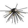 Livex Lighting Tribeca 4 - Light Flush Mount in  Shiny Black/Polished Brass - 2 of 4