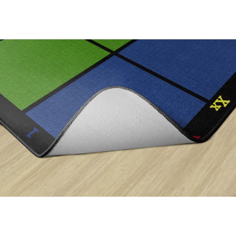 Flagship Carpets Learning Grid Area Rug, 5 of 7