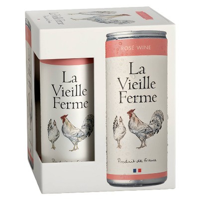 La Vieille Ferme Rosé Wine - 250ml Can