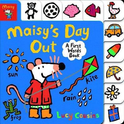 Maisy's Day Out: A First Words Book - by  Lucy Cousins (Board Book)